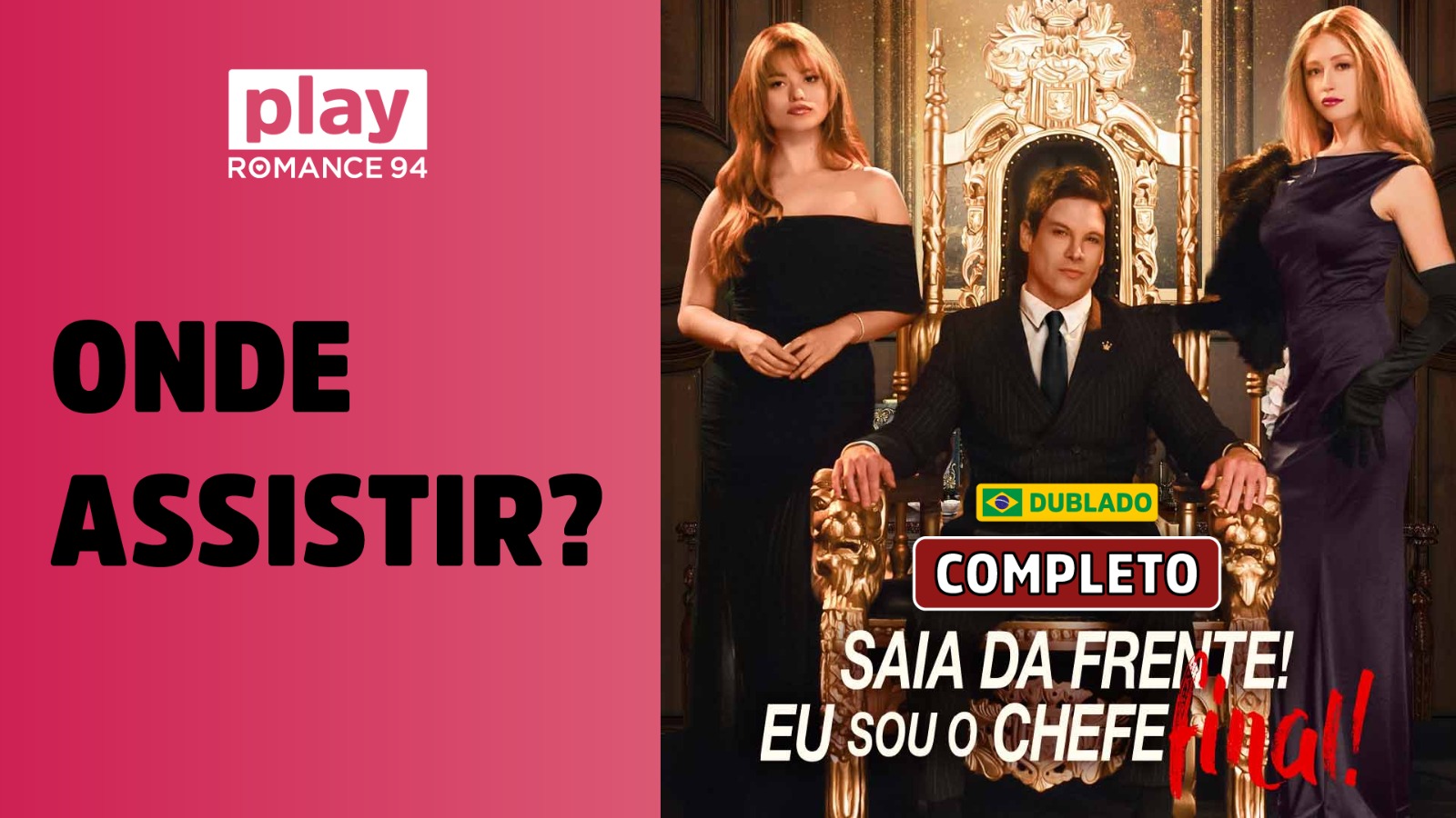 Onde Assistir Saia da frente! Eu sou o chefe final!